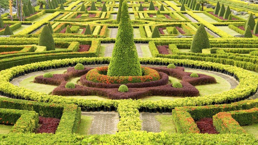 Formal garden