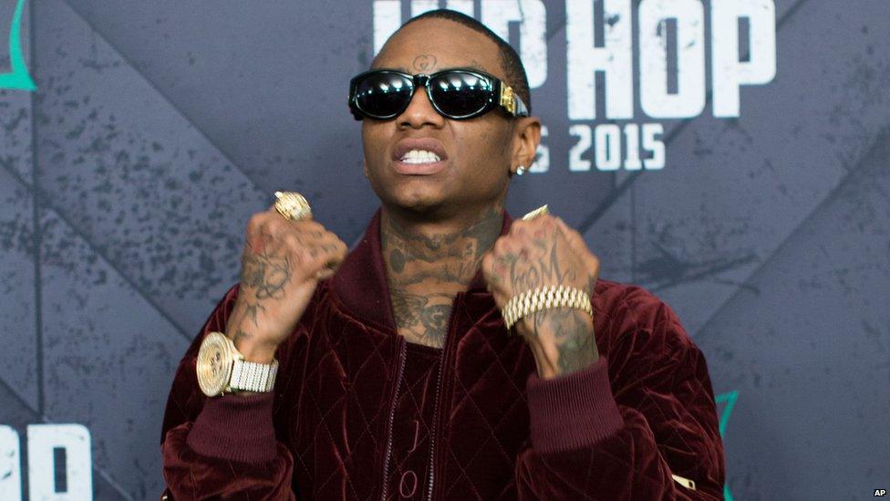 US rapper Soulja Boy has face tattoo removed in laser treatment ..., image size:976x549