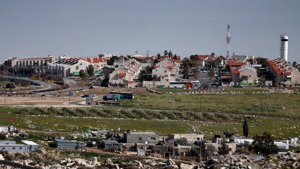 Jewish settlement of Adam in the occupied West Bank