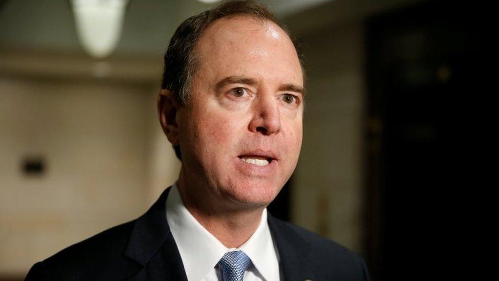 Democrat Adam Schiff, ranking member of the House Intelligence committee.