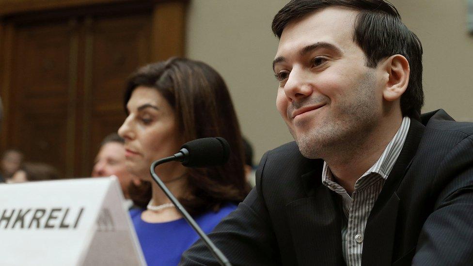 Shkreli testifying