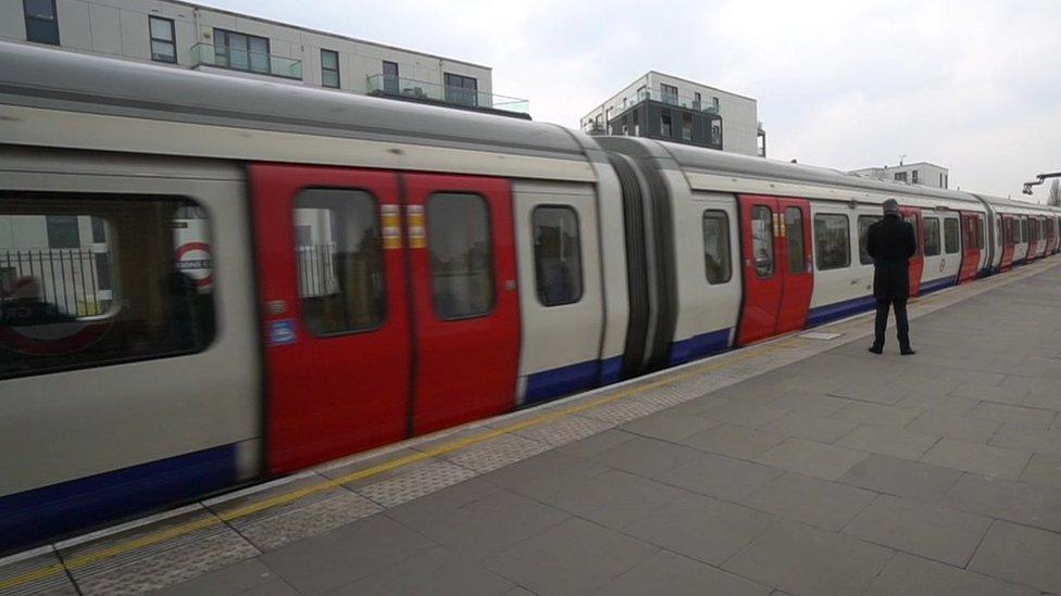 District Line train