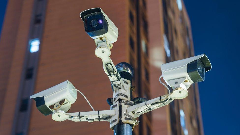 Surveillance cameras