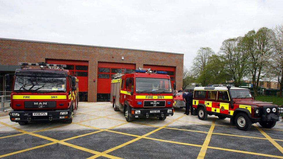 Fire service vehicles