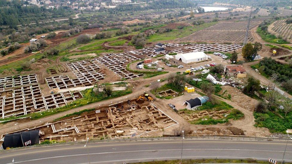 Site of the Neolithic Period settlement near Jerusalem