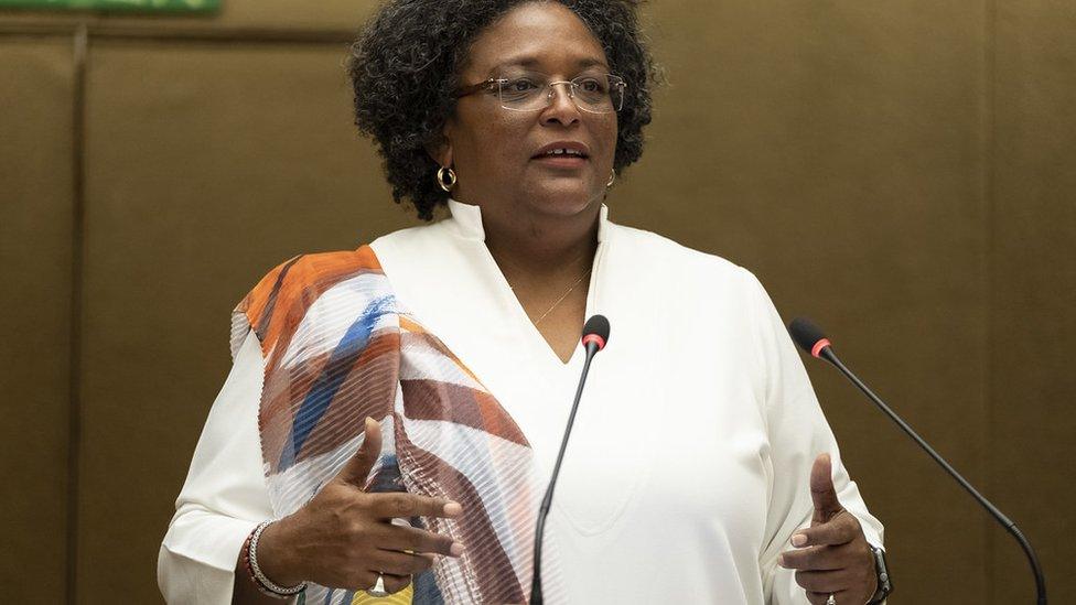 Prime Minister of Barbados Mia Amor Mottley