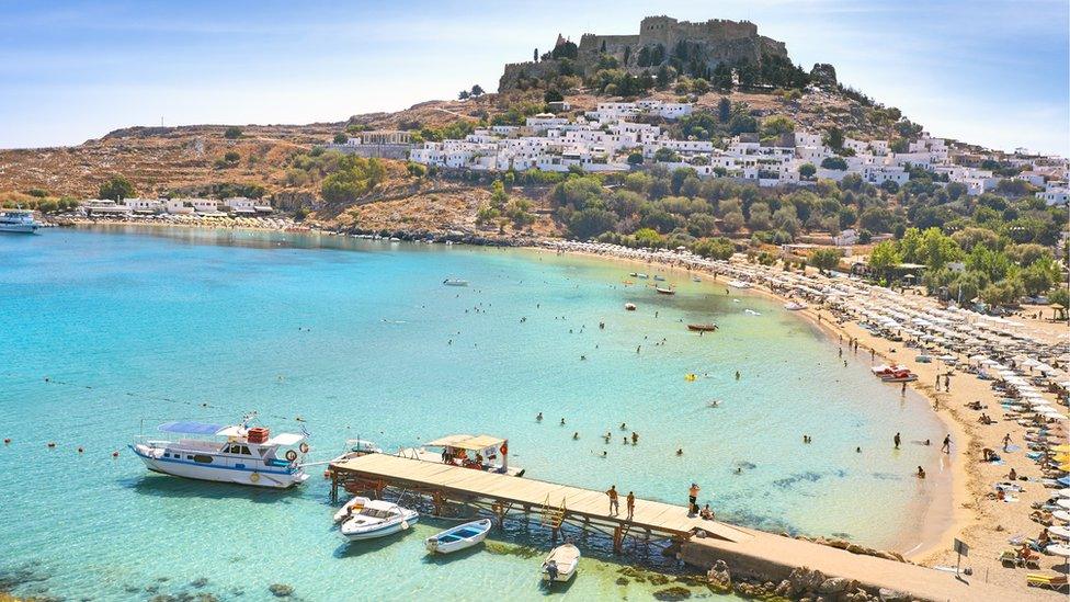 Lindos Bay, Rhodes