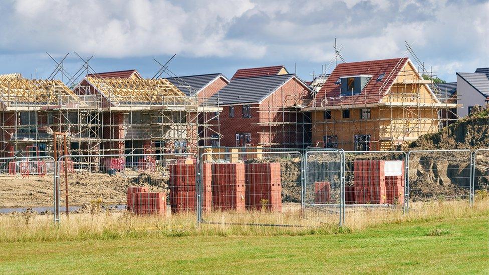 Building site, library image