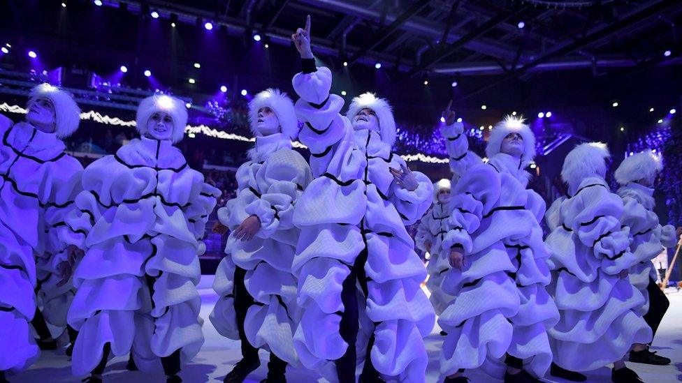 performers_at_youth_olympic_games_wearing_weird_outfirts