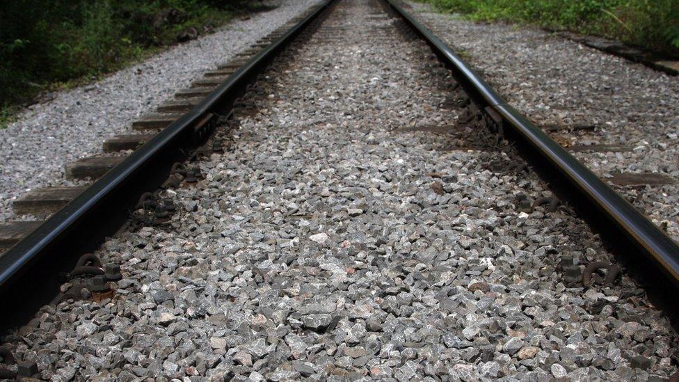 A train track