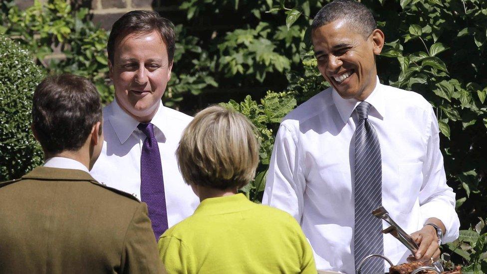 David Cameron and Barack Obama