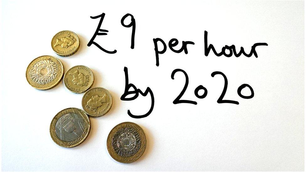 £9 per hour by 2020