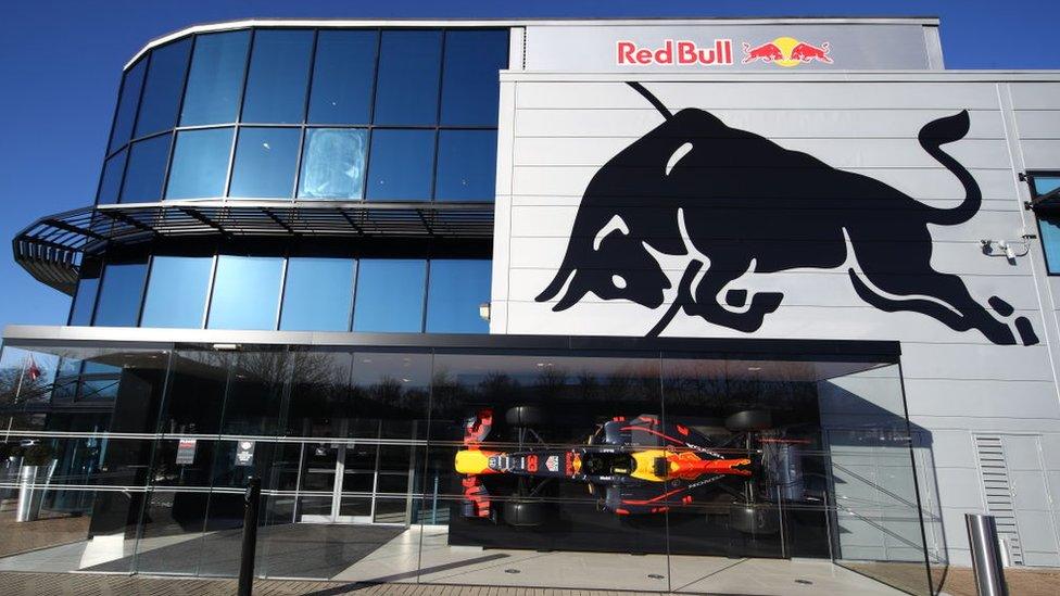 Red Bull factory in Milton Keynes