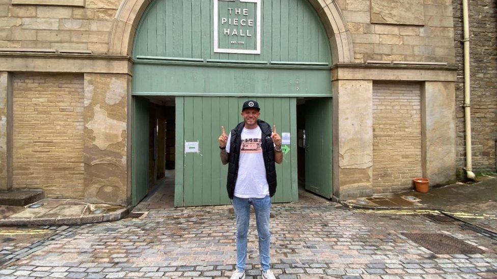 Dale at The Piece Hall