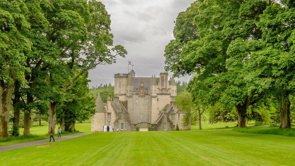 Castle Fraser grounds