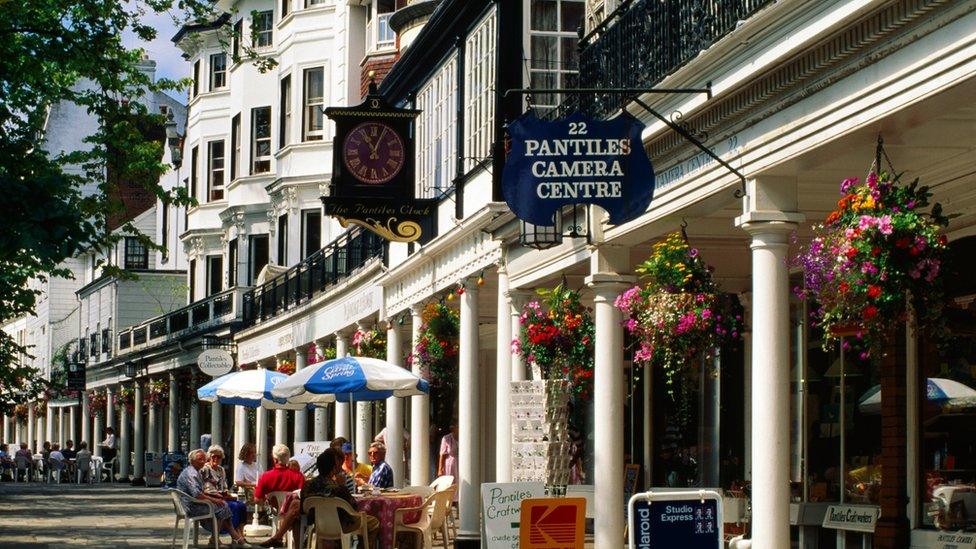 The Pantiles in Tunbridge Wells