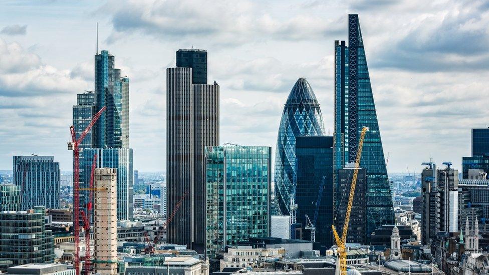 City of London skyline