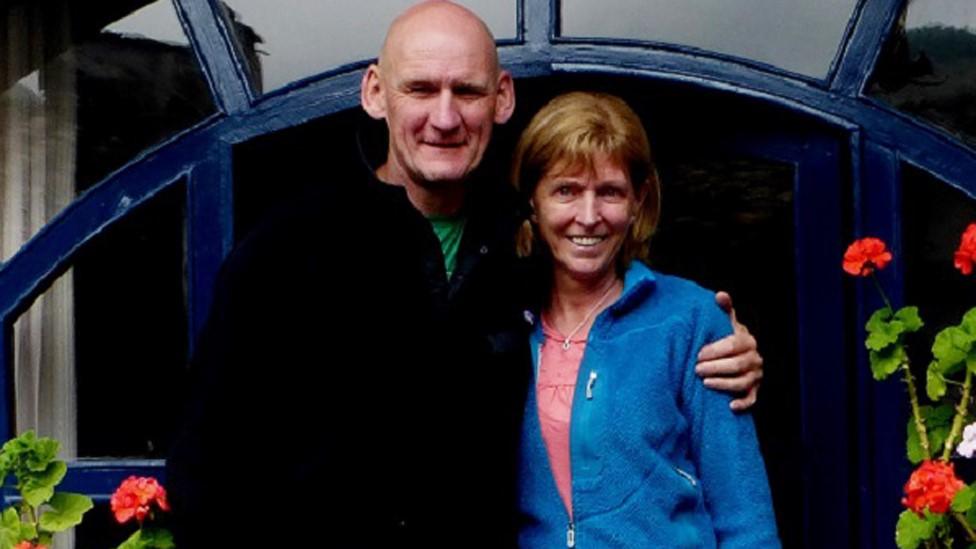 Ian Johnston and Sadie Hartley