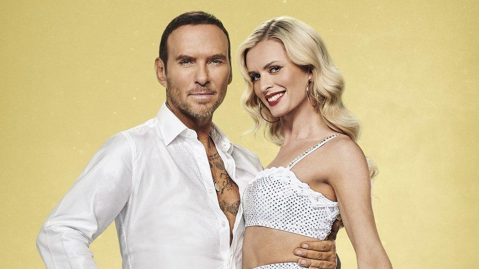 Matt Goss and Nadiya Bychkova