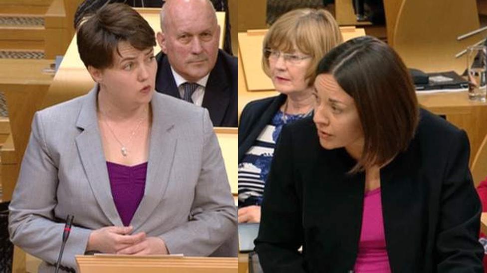 Ruth Davidson and Kezia Dugdale