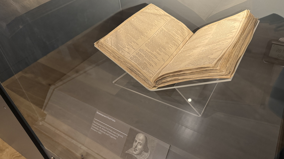 A copy of Shakespeare's First Folio