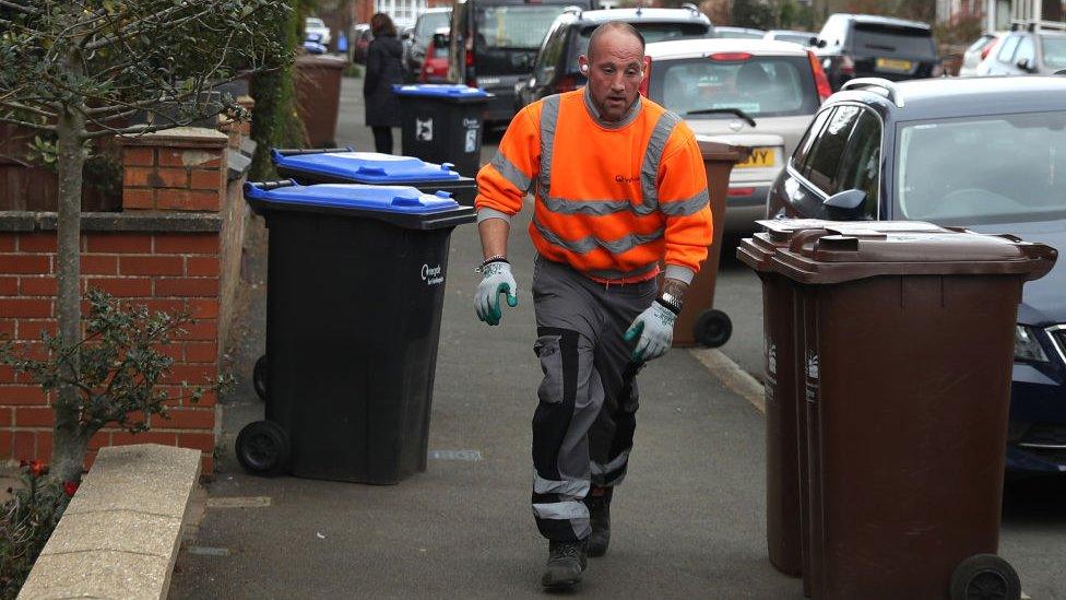 Bin collector