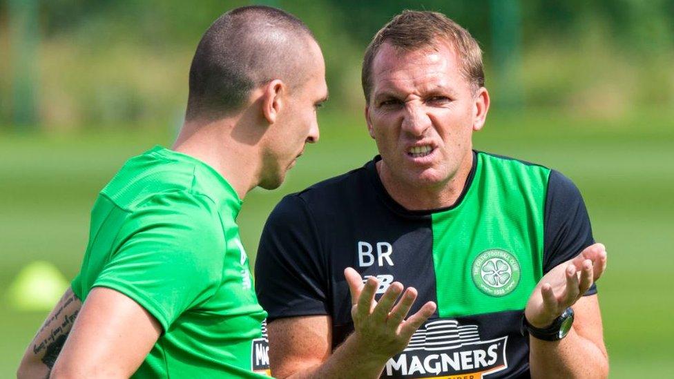 Scott Brown and Brendan Rodgers