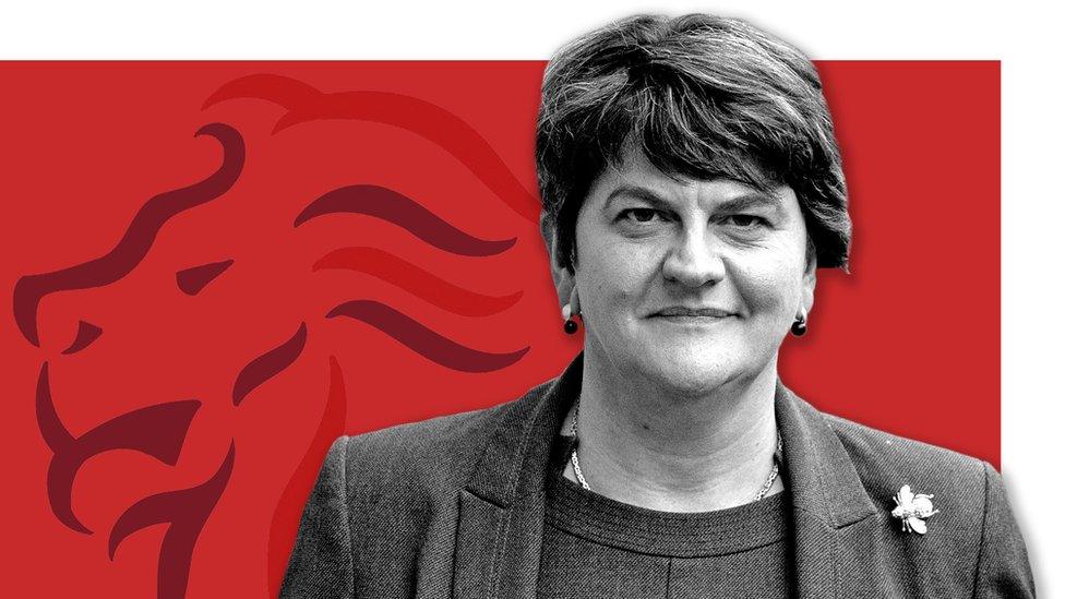 Arlene Foster, leader of the DUP