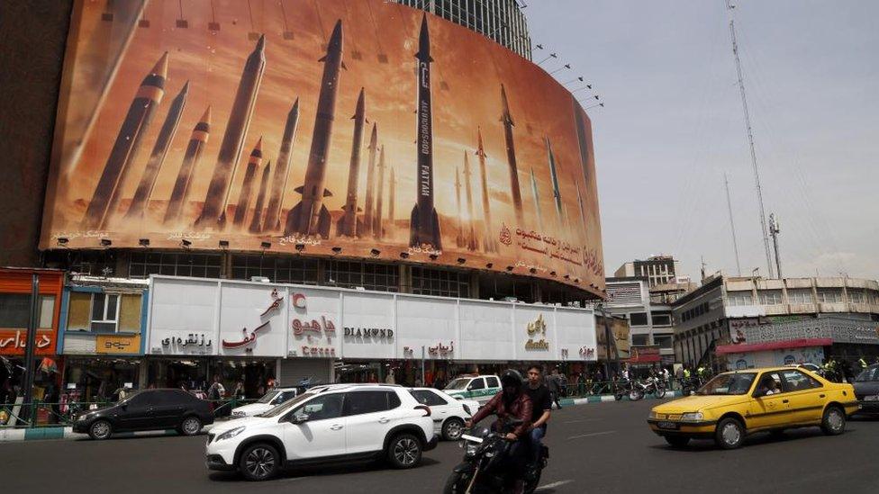 tehran billboard