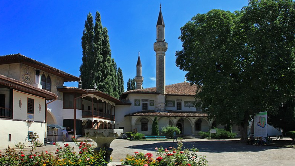 Bakhchisarai, the former capital of the Crimean Khanate