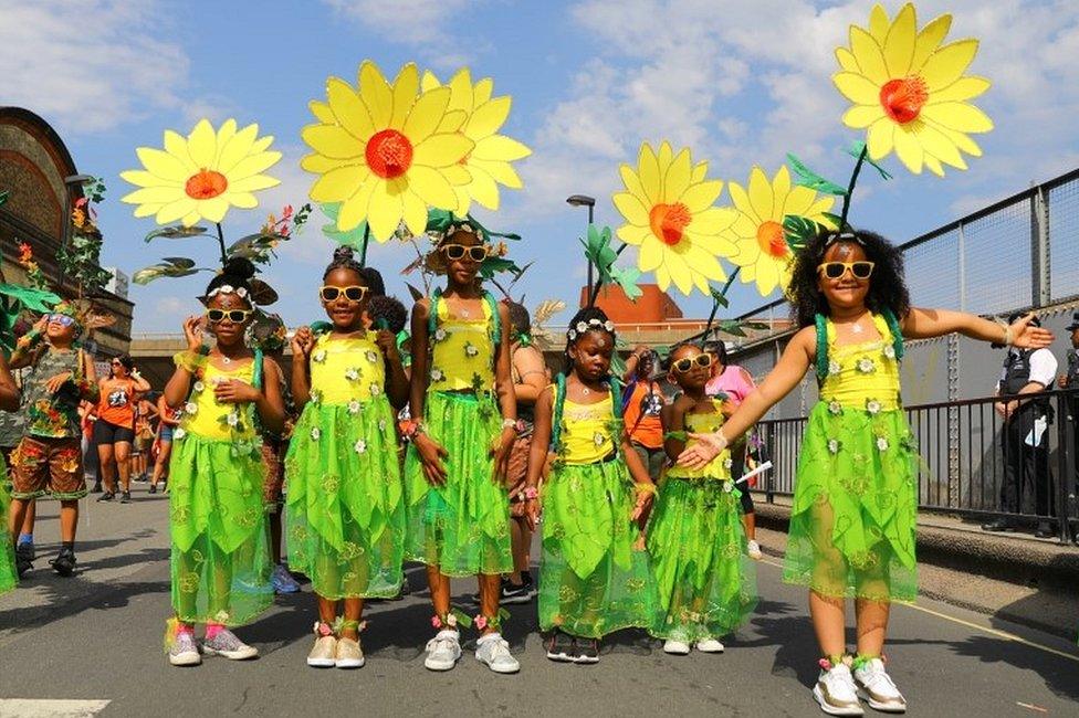 Children at Carnival