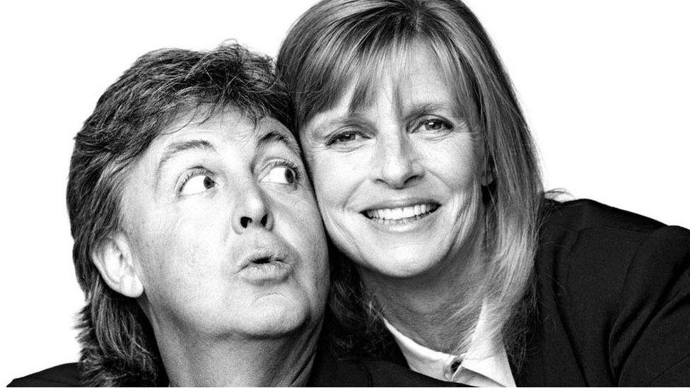 Sir Paul and Linda McCartney