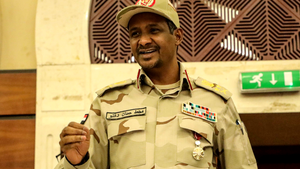 Lt-Gen Mohamed Hamdan Dagalo, known as "Hemedti"