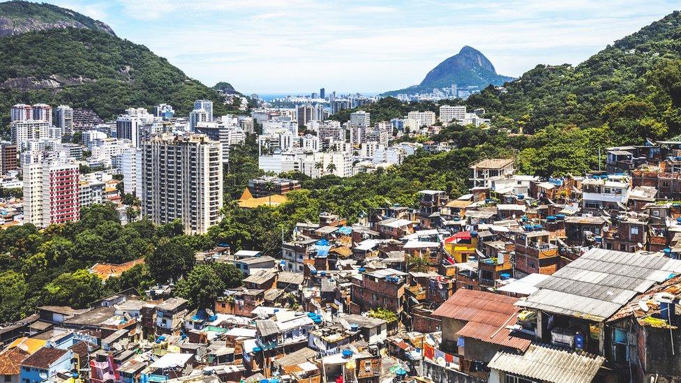 Favelas in Rio de Janeiro