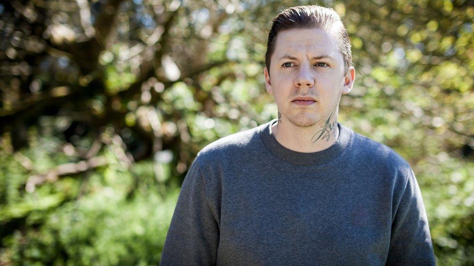 Stephen Manderson, aka Professor Green