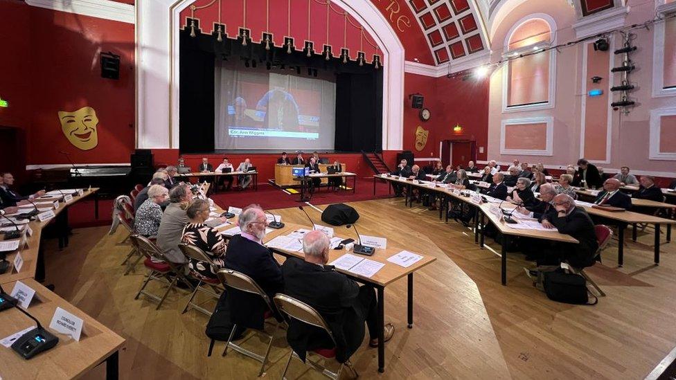 Tendring council chamber