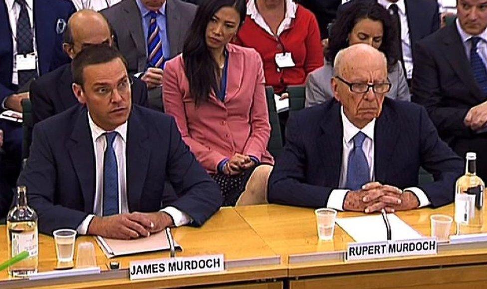 In 2011, the then News Corp Chief Executive and Chairman Rupert Murdoch and son James Murdoch appeared before a parliamentary committee on phone hacking