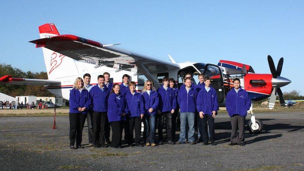 AFD team with the Kodiak