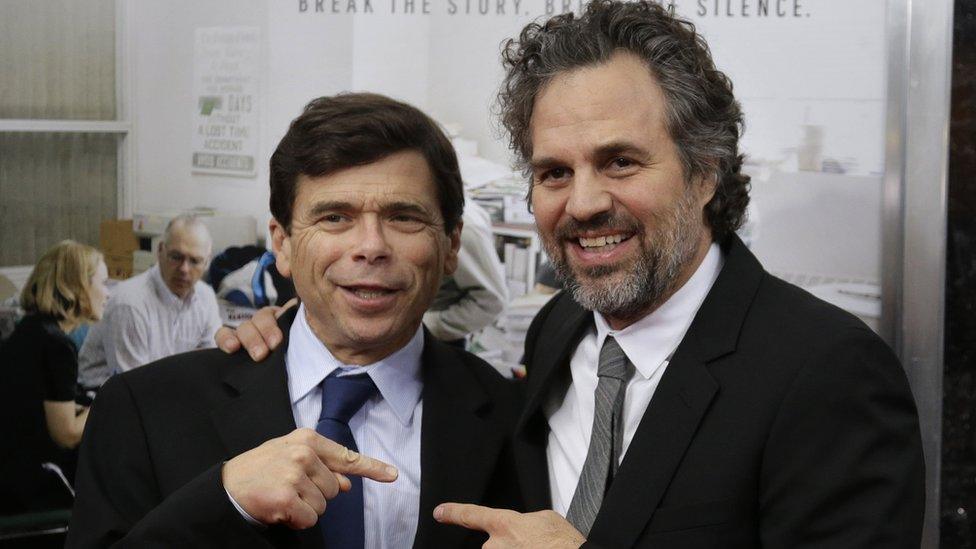 Michael Rezendes, Mark Ruffalo