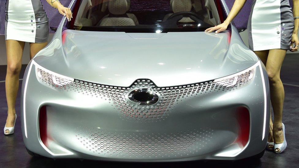 Samsung/Renault concept car