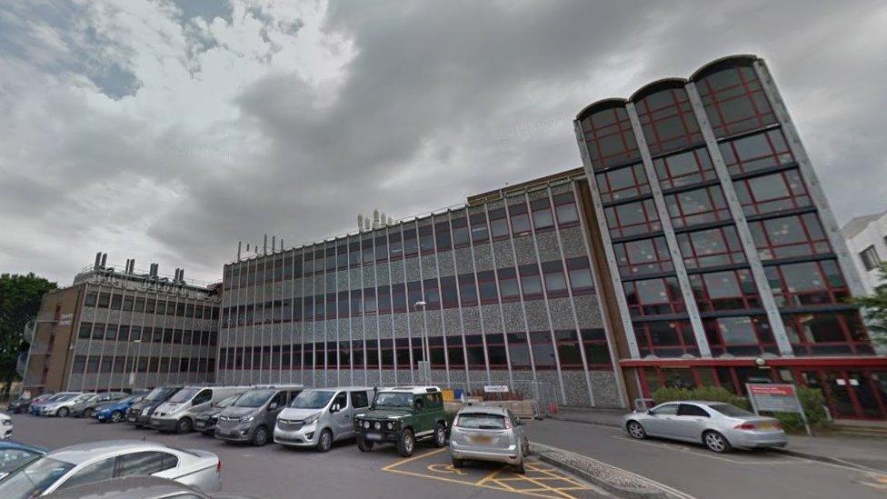 Buildings at Reading University's Whiteknights Campus