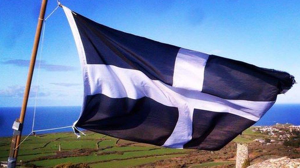 St Piran's flag