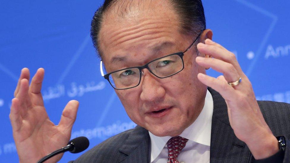 World Bank president Jim Yong Kim