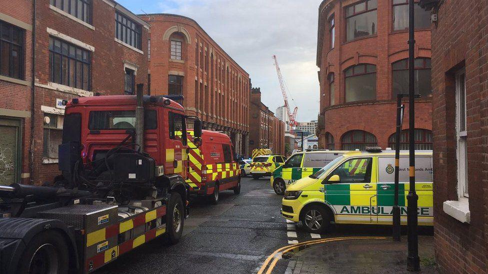 Emergency response at the development site