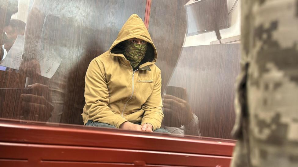 Şəkil başlığı, Vladyslav Reut, 34, cümə axşamı məhkəmədə