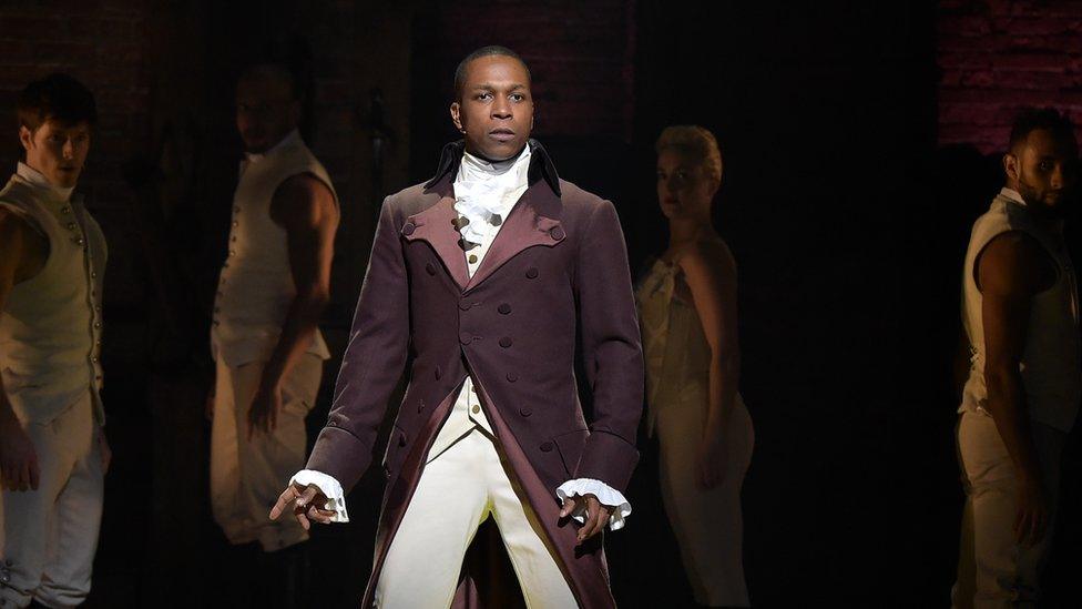 Hamilton on Broadway