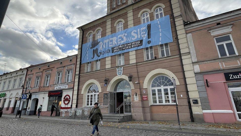 Skierniewice town square