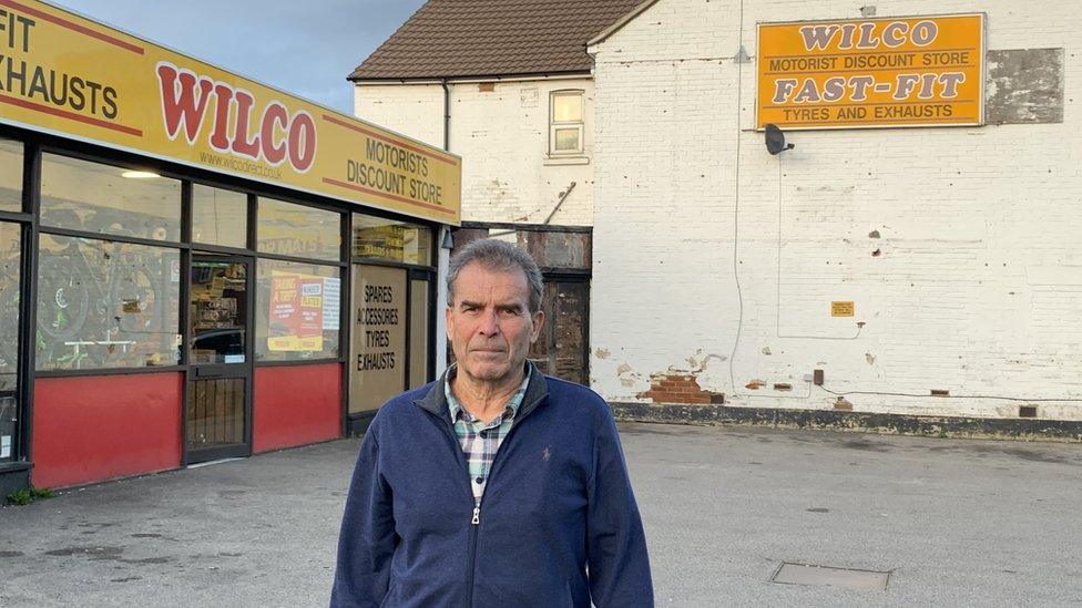 David Rayner at Wilco Motorist Discount Store in Colchester