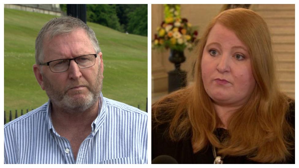 Doug Beattie and Naomi Long