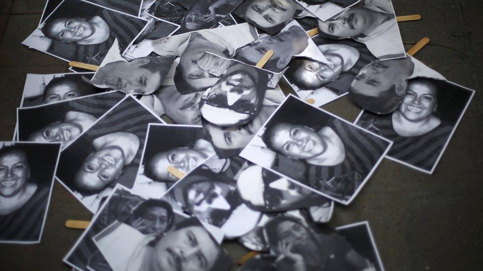 Pictures of murdered journalists